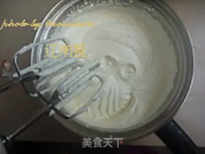 Make Snowberry cake step 3