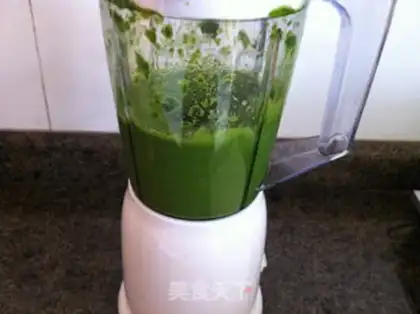 Make The spinach juice