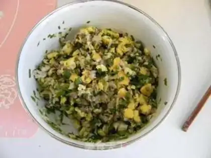Make A mushroom egg bun step 5