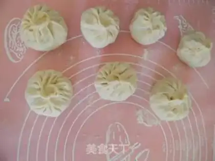 Make A mushroom egg bun step 9