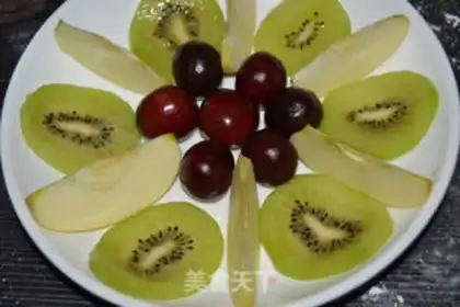 Make Simple fruit platter step 3