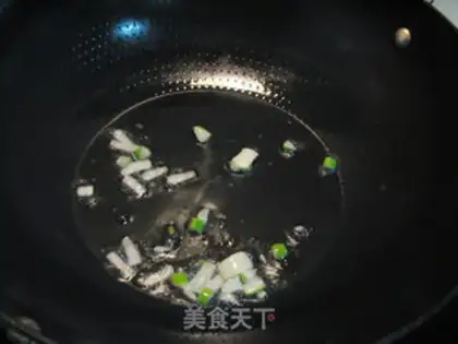 Make Sichuan fried pig blood step 5