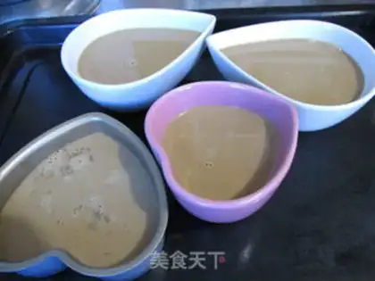 Make Red sugar and egg cream pudding step 7