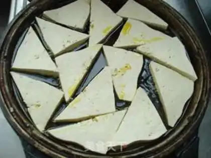 Make Back tofu step 1