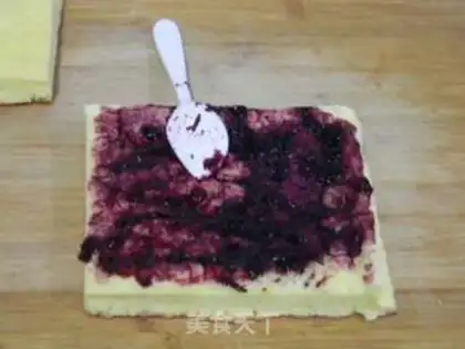 Make Banana blueberry cake step 9