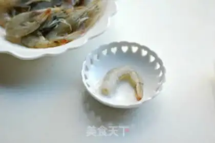 Make Butterfly shrimp step 1