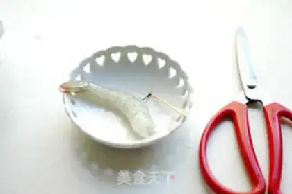 Make Butterfly shrimp step 2