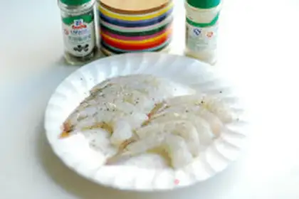 Make Butterfly shrimp step 4