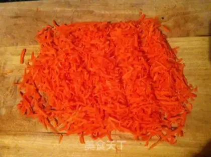 Make Carrot abalone pancakes step 0