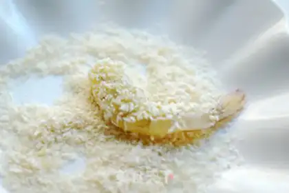 Make Butterfly shrimp step 7