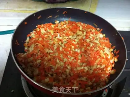 Make Carrot abalone pancakes step 5