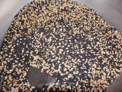 Make Homemade black sesame paste step 2