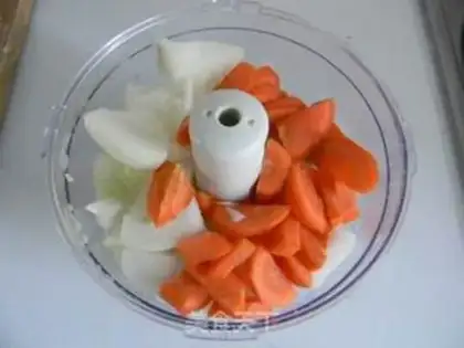 Make Carrot onion bun step 2