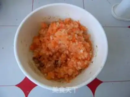 Make Carrot onion bun step 4