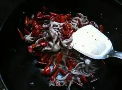 Make Red fire and squid step 6