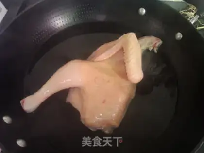 Make Pelican hands tore chickens step 1