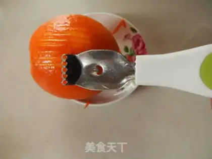Make Orange apple sauce step 2