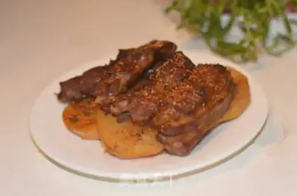 Make Spicy lamb chops step 5