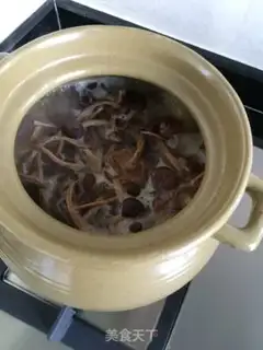 Make Tea and mushroom soup step 7