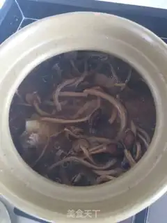 Make Tea and mushroom soup step 8