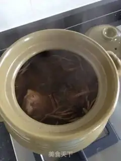 Make Tea and mushroom soup step 9