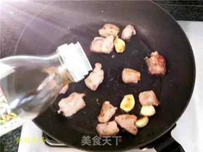 Make Plum chops, potatoes step 4