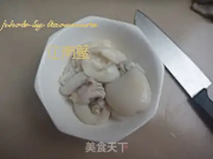 Make Inkfish bone soup step 1