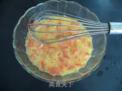 Make Ham tomato egg sandwich step 4