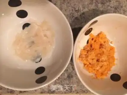 Make Crab tape porridge step 3