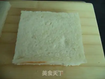 Make Ham tomato egg sandwich step 11