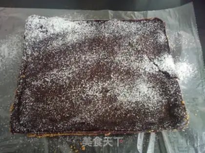 Make A walnut chocolate bar step 19