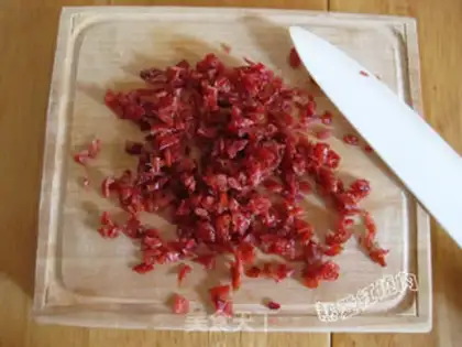 Make The European cranberry cookies step 1
