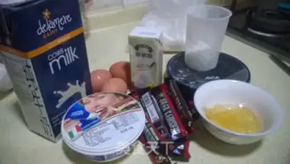Make Chocolate mousse cake step 5