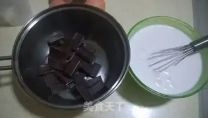 Make Chocolate mousse cake step 8