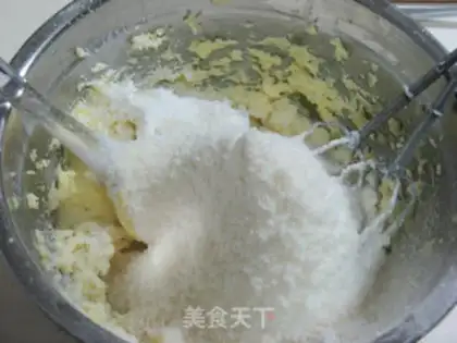 Make Coconut cookies step 4