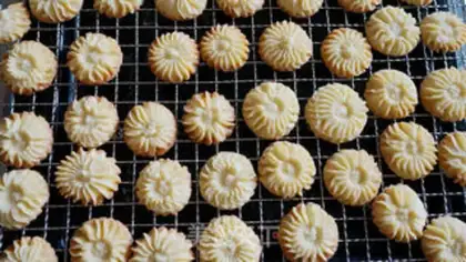 Make Coconut cookies step 8