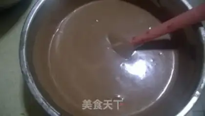 Make Chocolate mousse cake step 18