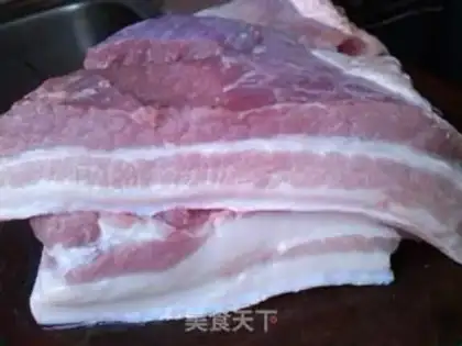 Make Potato button meat step 0