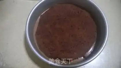 Make Chocolate mousse cake step 20