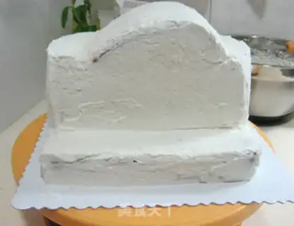 Make Car birthday cake step 29