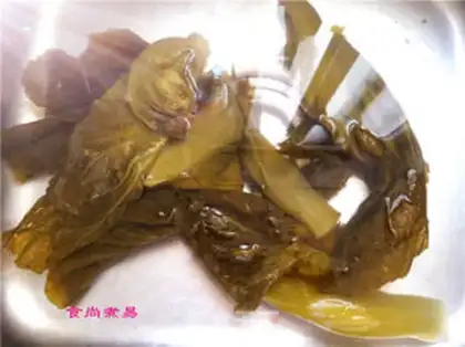 Make Squid pea pickles step 2