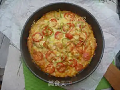 Make Shrimp pizza step 11