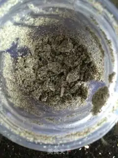 Make Black and white powdered milk step 3