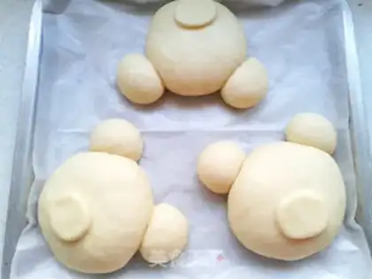 Make Easy bear bread step 9