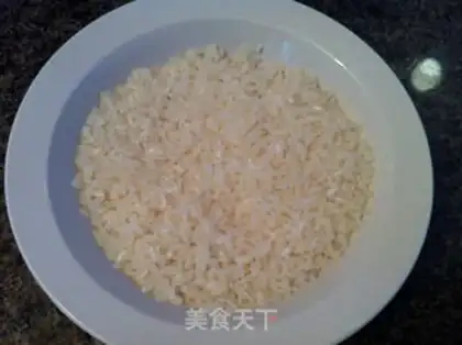 Make Sweet rice balls step 1