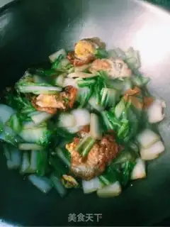 Make Quail egg and cabbage step 6