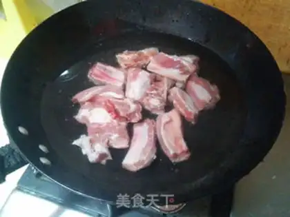 Make Potato stew ribs step 2