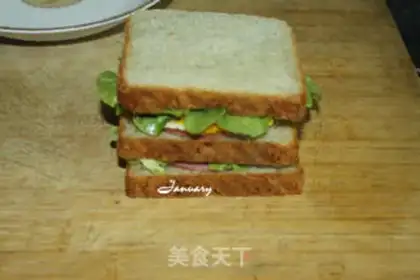 Make Ham sandwich step 3