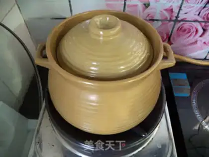 Make Vegetable congee step 2