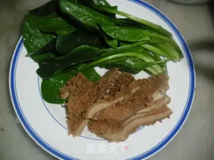 Make Cow belly powder step 1